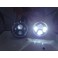 Faróis FULL LED CREE de 7" Angel eyes e pisca em led para Hummer, Jeep Wrangler JK TJ LJ, Land Rover Defender