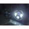 Faróis FULL LED CREE de 7" Angel eyes e pisca em led para Hummer, Jeep Wrangler JK TJ LJ, Land Rover Defender
