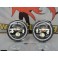 Faróis FULL LED CREE de 7" Angel eyes e pisca em led para  Land Rover Defender, Mercedes classe G W463, Nissan