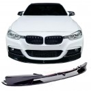 Aba / Spoiler / Lip Frontal em preto piano brilhante para BMW F30 / F31 11-19 M-Performance Look em pl&aacute;stico ABS