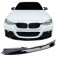 Aba / Spoiler / Lip Frontal em preto piano brilhante para BMW F30 / F31 11-19 M-Performance Look em plástico ABS