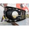 Grelhas faróis nevoeiro Audi A5 8T Coupe Sportback Cabriolet  07-11 RS LOOK em preto piano brilhante ( para-choques SLINE e S5)