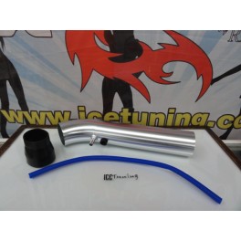Kit universal admiss&atilde;o direta para filtro de ar com tubo em alum&iacute;nio para Honda civic 92-00 (EG, EH, EJ, EK)