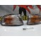 Pisca frontal HONDA CIVIC 92-95 2/3 Portas fundo cristal/branco EG3, EG4, EG5, EG6, EJ1, EJ2