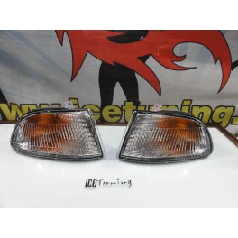 Pisca frontal HONDA CIVIC 92-95 4 Portas sedan fundo cristal/branco EG8, EG9, EH8, EH9