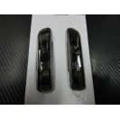 Piscas laterais / faróis / farolins fundo smoke + lâmpadas cromadas para BMW E46 98-01, E46 COUPE / CABRIO 98-06, E46 COMPACT