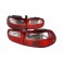 Faróis / farolins JDM look para Honda Civic 92-95 2 / 4 portas red / white (vermelho e branco).