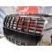 Grelha, Audi A3 (8P) Facelift 04-07, S3 look, black with chrome frame