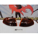 Piscas frontais + lâmpadas de pisca "diaden vision" para HONDA CIVIC 92-95 2/3 Portas fundo laranja / smoke (escurecido)
