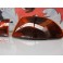 Piscas frontais + lâmpadas de pisca "diaden vision" para HONDA CIVIC 92-95 2/3 Portas fundo laranja / smoke (escurecido)