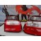 Faróis / farolins JDM look para Honda Civic 92-95 3 portas red / white (vermelho e branco).