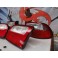 Faróis / farolins JDM look para Honda Civic 92-95 3 portas red / white (vermelho e branco).