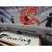 Aileron / lip / spoiler traseiro para Honda Civic EK 96-01 3 portas SEEKER V2 look sem espaço para a 3ª luz de stop