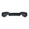 Difusor em preto piano brilhante para BMW serie 1 F20 / F21 2015-2019 LCI M-performance Dupla Saída em plástico ABS
