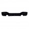 Difusor em preto piano brilhante para BMW serie 1 F20 / F21 2015-2019 LCI M-performance Dupla Saída em plástico ABS