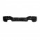 Difusor em preto piano brilhante para BMW serie 1 F20 / F21 2015-2019 LCI M-Competition Dupla Saída em plástico ABS