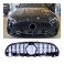 Grelha frontal com suporte de símbolo para Mercedes Classe C W206 +2021 GT-R / Panamericana LOOK em preto brilhante
