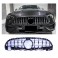 Grelha frontal com suporte símbolo para Mercedes Classe C W206 +2021 GT-R / Panamericana LOOK preto piano brilhante e cromado