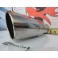 Ponteiras De Escape Redonda c/corte (obliqua) 100mm X 256MM 100% Inox