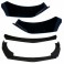 Aba / Spoiler / Lip Frontal universal cupra look em plastico