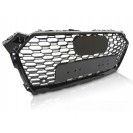Grelha frontal em preto piano brilhante para Audi A5 16-18 RS5 compat&iacute;vel com vers&atilde;o Standard e S-Line