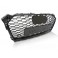 Grelha frontal em preto piano brilhante para Audi A5 16-18 RS5 compatível com versão Standard e S-Line