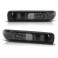 Piscas laterais / faróis / farolins fundo smoke + lâmpadas cromadas para BMW E46 98-01, E46 COUPE / CABRIO 98-06, E46 COMPACT