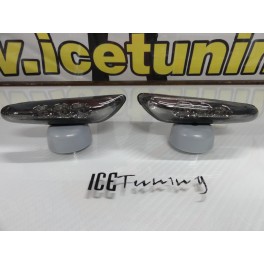 Piscas laterais escurecidos / smoke em leds para BMW E81, E82, E84, E87, E88, E46 +01, E60, E61 E90 E91 E92 E93