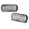 Piscas laterais + lâmpadas cromadas para Honda Civic Aerodeck 95-, prelude 92-, integra, Accord 89-03 fundo cristal