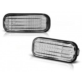 Piscas laterais / far&oacute;is / farolins + l&acirc;mpadas cromadas para ROVER 600, 400, 45 fundo cristal