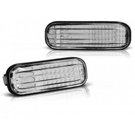 Piscas / far&oacute;is / farolins laterais+ l&acirc;mpadas cromadas para Honda civic 96-01, HRV, prelude fundo cristal
