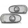 Piscas laterais / faróis / farolins + lâmpadas cromadas para Opel astra G, Zafira A, Frontera B fundo cristal.