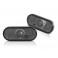 Piscas laterais fundo smoke + lâmpadas cromadas para VW Polo 6N, Polo 6N2, Polo 9N, Sharan Vento, T5 Bus