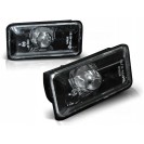 Piscas laterais / far&oacute;is / farolins + l&acirc;mpadas cromadas para Seat Ibiza 93 -96, Cordoba 93-96, fundo cristal