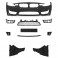 Para-choques frontal em plástico para BMW F30 / F31 De 11-19 M3 LOOK com furos para sensores de estacionamento e lava faróis