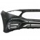Para-choques frontal em plástico A45 look para Mercedes classe A W177 2018-2022 com furação para sensores