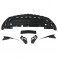 Para-choques frontal em plástico A45 look para Mercedes classe A W177 2018-2022 com furação para sensores