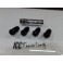 Porcas Lug Nuts de segurança 12 X 1.5, 35mm em cromado para Honda, Mazda, Ford, Toyota, Hyundai, Lexus, Mitsubishi, Etc...