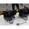 Faróis de nevoeiro com luz branca 5000k para BMW E90, E91, E60, E61 com para-choques frontal M3 ou M5 em cristal