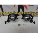 Far&oacute;is de nevoeiro em cristal com luz branca 5000k para BMW E90, E91, E60, E61 com para-choques frontal pack M