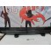 Difusor em plástico ABS para BMW E46 coupé, cabrio, sedan, touring 1998 - 2007 dupla saida de escape em preto mate