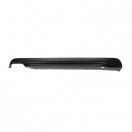 Difusor em pl&aacute;stico ABS look M-tech para BMW E46 coup&eacute;, cabrio, sedan, touring 1998 - 2007 com saida de escape