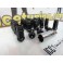 Porcas Lug Nuts Para Honda,Mazda,Etc 45mm 12x1.50 Azul Conjunto 20 Unidades