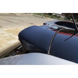 Aileron / lip / spoiler traseiro em preto piano brilhante para Audi A3 8P 3 Portas RS3 look, em pl&aacute;stico ABS