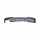 Difusor / Lip / Spoiler BMW F10 / F11 2010 - 2017 M-Performance Dupla Saida em preto mate em pl&aacute;stico ABS