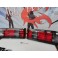 Farolins / faróis raseiros para MERCEDES W201 190 82-93 fundo vermelho smoke estilo inpro