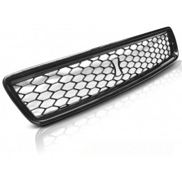 Grelha frontal em pl&aacute;stico Audi A4 B5 1995-2000 RS4 LOOK em preto brilhante