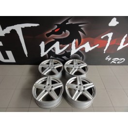 Conjunto 4 jantes DEZENT usadas em bom estado para Audi, BMW, Mercedes, Seat, Skoda, VW 16 x 6.5J ET38 5x112 BC 66.6