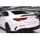 Aileron / lip / spoiler traseiro em preto piano brilhante para Mercedes CLA C118 +2019, LOOK CLA35 / AMG em plástico ABS