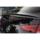 Aileron / lip / spoiler traseiro em preto piano brilhante para Mercedes GLE C167 coupe +19 LOOK GLE 53 / AMG em plástico ABS